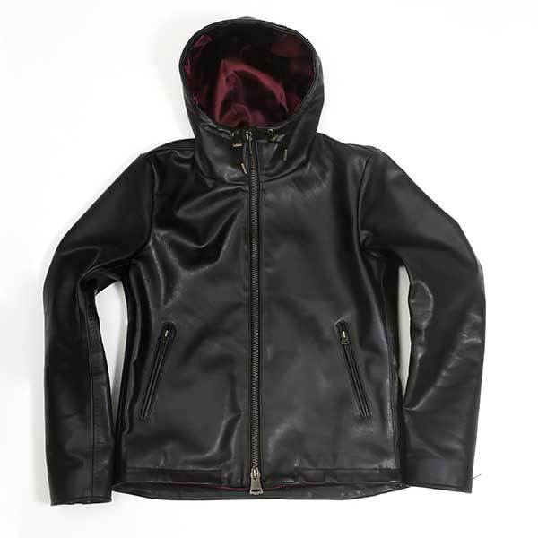 [Yami] "Waterproof" leather hooded jacket (waterproof leather hooded jacket) Product introduction