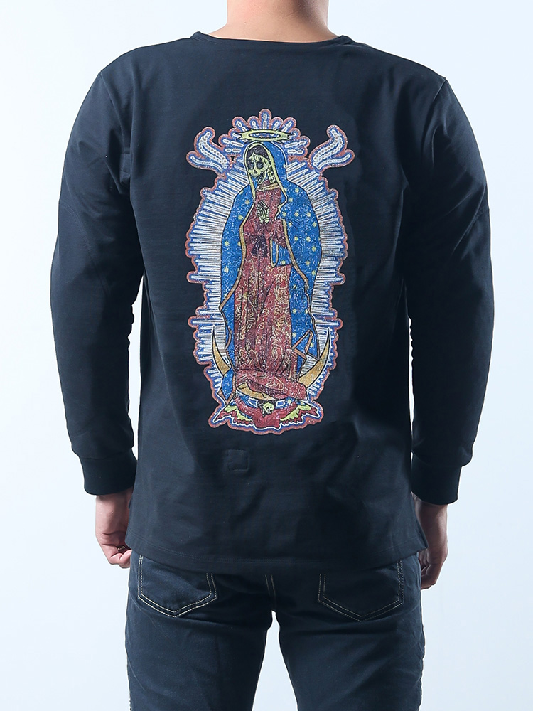 CORDURA®︎ バイカーロングTシャツ(プリント有り/プロテクター別売り)